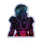 3" Holographic Shepard Sticker