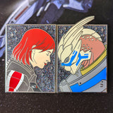 Mass Effect Companion Pins - Shakarian