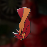 Holding Hands With Monsters Pin - Demon